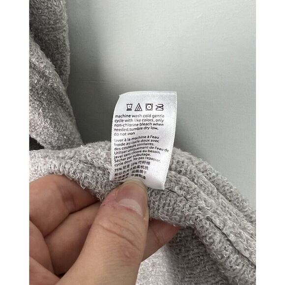 Barefoot Dreams Beige Cozy Chic Lite Long Open-Front Cardigan Size Small Women’s - Picture 5 of 6